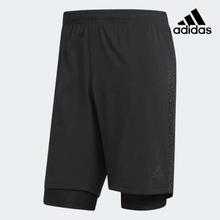 Adidas Black Supernova Dual Shorts For Men - BQ7245