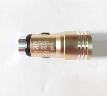 2 port Car Charger - Golden