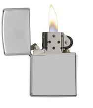 Regular High Polish Chrome Customizable Zippo (250-023090)