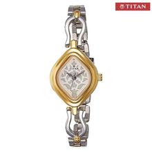 Titan 2536BM02 Analog White Dial For Women