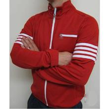 Single layer sleeve stripe jacket for Men