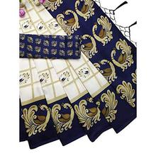 PISARA Women's Banarasi Art Silk Saree With Blouse Piece