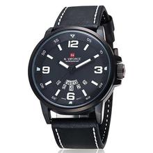 Naviforce N9028 Black Dial/BlackStrap Analog Watch For Men