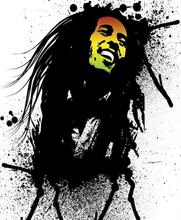 Bob Marley Wall Sticker 36in(W) x 24in(H)