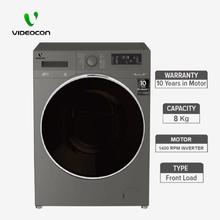 Videocon 8 Kg Inverter Front Loading Washing Machine Fully Automatic