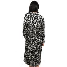 Long Maxi Printed Summer Dress for Women (Black 8319)