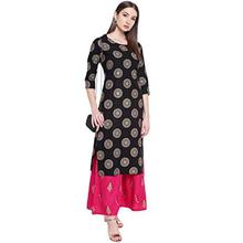 Khushal K Women's Rayon Kurta With Palazzo Set