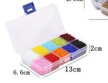 10 Colors DIY Glass Seed Beads For Jewellery Making- 2mm