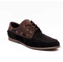 Caliber Men Casual Lace Up Shoes – Black