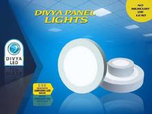 DIVYA LED Panel Light - AC - 6W Round Daylight (Surface Panel)