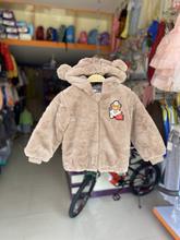 Warm Fur Winter Jacket With Hood For Babies