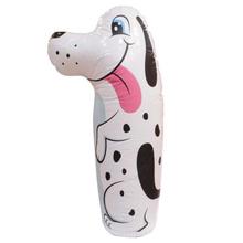 Dog Punching Toy For Kids - White/Black