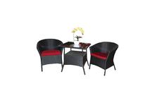 Sofa Table Set - Black/Red