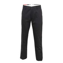 JOHN PLAYERS Black Solid Straight Fit Pants For Men (JP31 TX30COF)