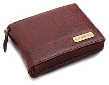 WildHorn 100% Genuine Soft Leather Brown Men's Wallet (WH559  Brown Full Zip)