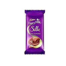 Cadbury Silk Roast Almond Chocolate Bar, 55g