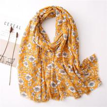 Korean Style Sun Protection Premium Printed Scarves For