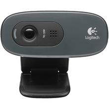 Logitech C270 USB HD Webcam - (Black)