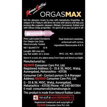 KAMASUTRA Luxury Series - Orgasmax 4 in 1 Condoms-Pack of 12-Model KS–O