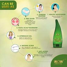 WOW Aloe Vera Multipurpose Beauty Gel for Skin and Hair,