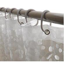 Kuber Industries PVC .20 MM Shower Curtain - 7ft, Transparent