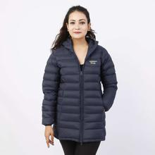 Everest Hardwear Dark Navy Down Jacket For Women