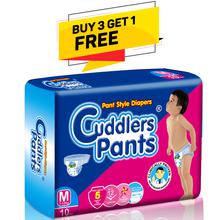 Cuddlers Pants Diapers Medium, 10count (Buy 3 Get 1 Free)