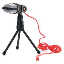 SF-666 Multimedia Studio Wired Condenser Microphone with Tripod Stand