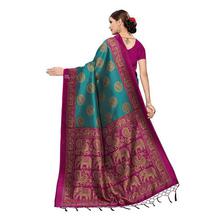 SALE- ANNI DESIGNER Silk with Blouse Piece Saree