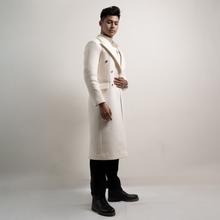 KASA White Overcoat For Men