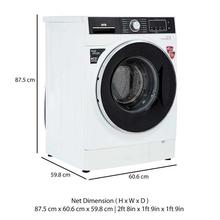 IFB ELITE WX 7.5KG Front Load Washing Machine -(White)