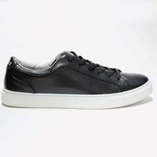 Police PSSI Leather Sneakers For Men- Black