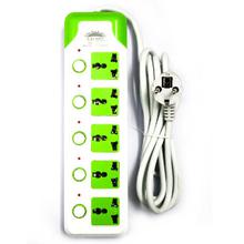 Multi-plug with 5 sockets