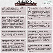 Morpheme Remedies Pure Sweet Almond Coldpressed Oil For Hair