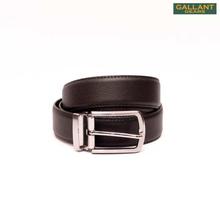 Gallant Gears Black Leather Belt for Men (A06)