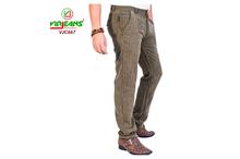 Virjeans Straight Leg Corduroy Pants - dark Brown(VJC 667)