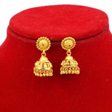 Gold Plated Small Pinjada Earrings for Women