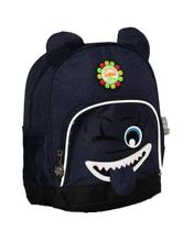 Dark Purple Cartoon Backpack (Unisex)