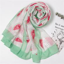 Korean Style Sun Protection Premium Printed Scarves For