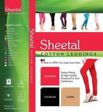 Sheetal Orange Leggings For Women