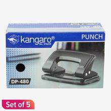 White Color Kangaroo Punch Machine DP-480-5 Pcs Set