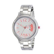 Fastrack Loopholes Analog Silver Dial Women's Watch-6168SM02