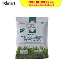 24 Mantra Organic Wheat Grass Powder, 100g