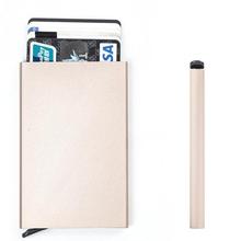 SALE- Aluminium Alloy Anti Rfid Blocking Bank Metal Card Holder ID Bank Card Case