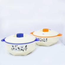 Hot Serving Casserole Pot Set Of 2 3000 ml & 2000 ml ( color assorted )