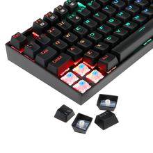 Redragon K552 KUMARA K552 RGB Backlighting Mechanical Gaming Keyboard 87 Keys Blue Switches Backlit Keyboard For Gamer