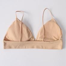 Comfort Wireless Female Underwear Sexy Deep V Bras Women