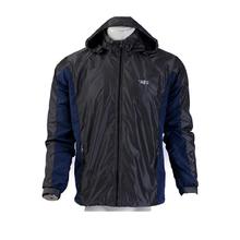 Moonstar Dark Grey/Blue Dual Tone Windcheater For Men-MS107