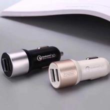 Foneng Q3 Car Charger Fast & Quick Charging System, Dual Usb Qualcomm