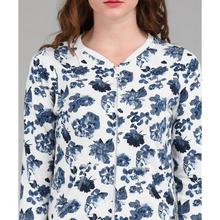 Full Sleeve Floral Print Women Sweatshirt